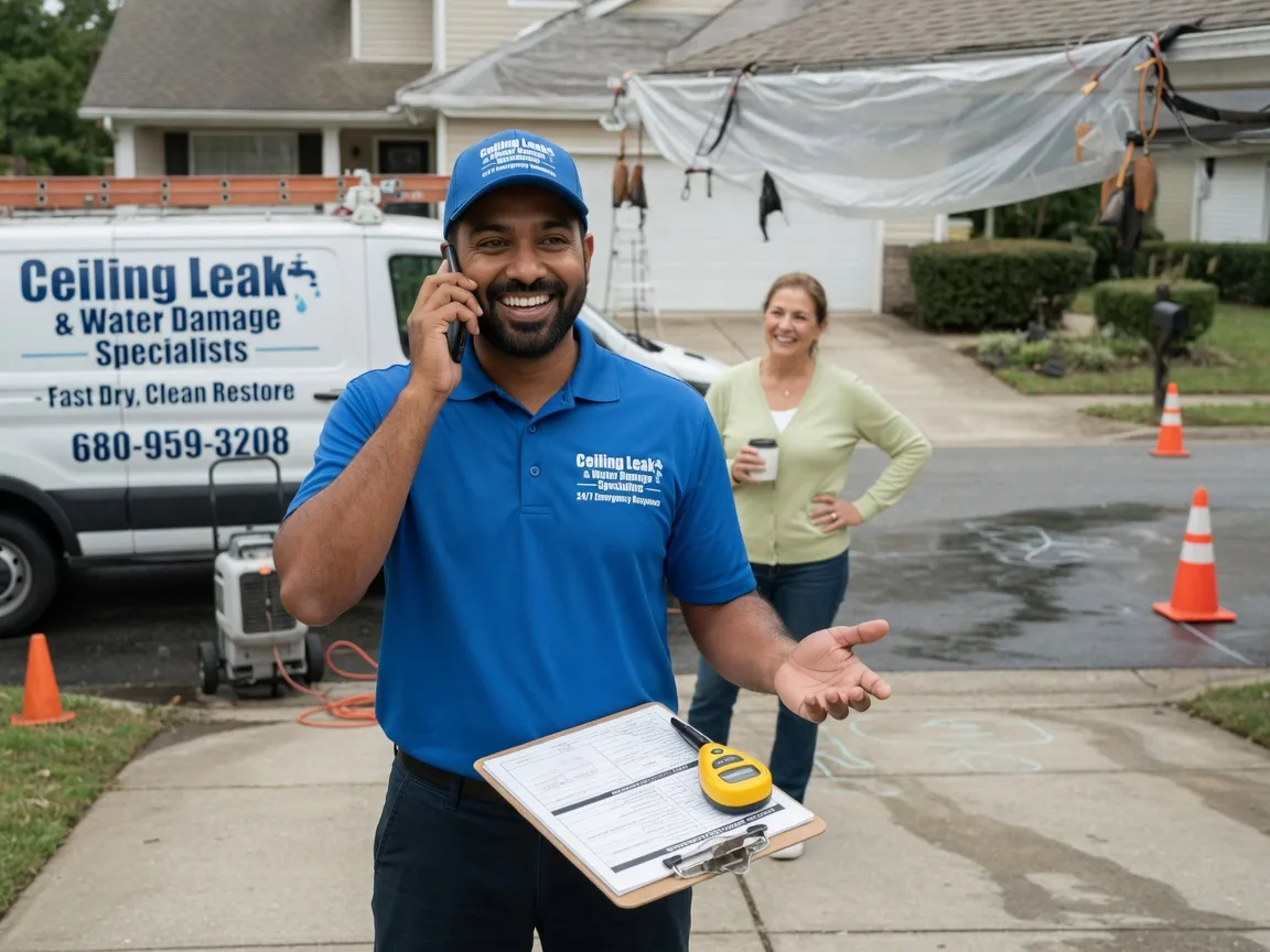Ceiling Leak Cleanup Cripple Creek, CO FAQs